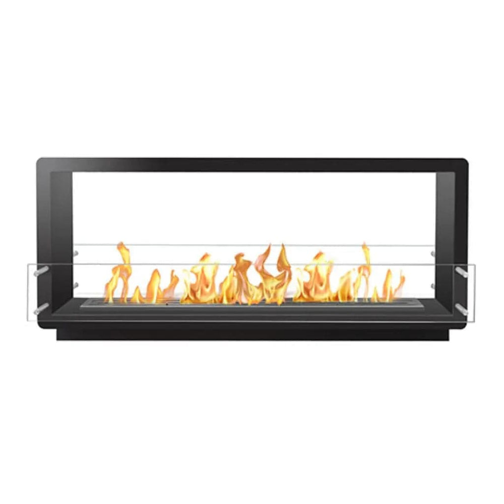 The Bio Flame 60-inch Double Sided Built-In Ethanol Firebox outdoor kitchen empire