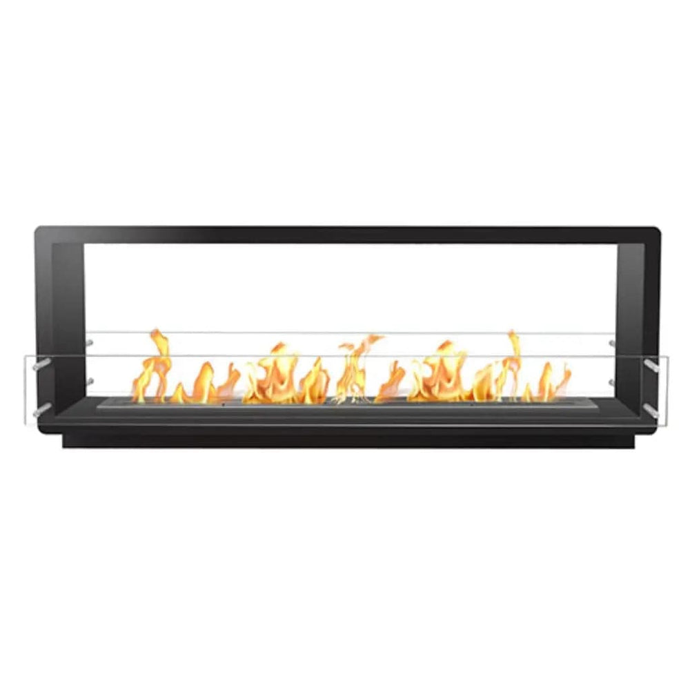 The Bio Flame 72-inch Double Sided Built-In Ethanol Firebox outdoor kitchen empire