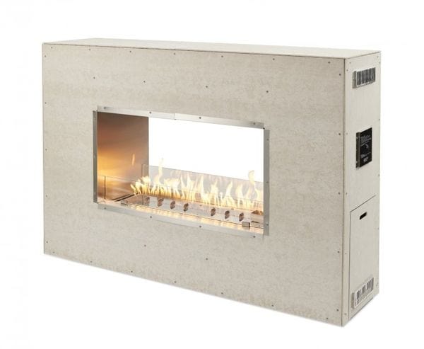 The Outdoor GreatRoom Company 40 Inch Linear See-Through Ready-to-Finish Fireplace RSTL-40MLP outdoor kitchen empire