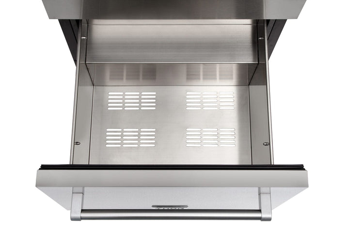 Thor Kitchen 24 Inch Indoor Outdoor Refrigerator Drawer in Stainless Steel (TRF2401U) outdoor kitchen empire