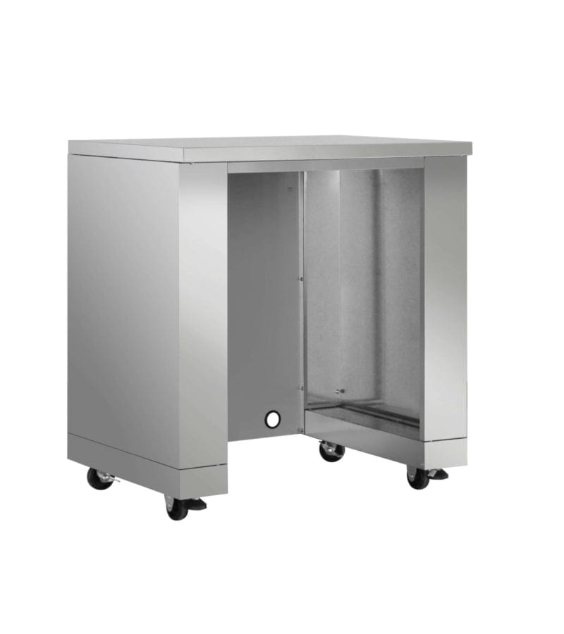Thor Kitchen Outdoor Kitchen Refrigerator Cabinet in Stainless Steel (MK02SS304) outdoor kitchen empire