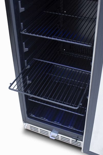 TrueFlame 15" Outdoor Rated Fridge TF-RFR-15 outdoor kitchen empire