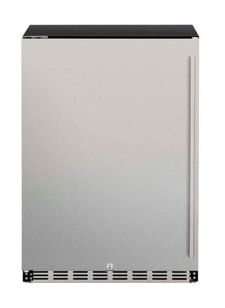 TrueFlame 24" 5.3C Outdoor Rated Fridge TF-RFR-24S outdoor kitchen empire