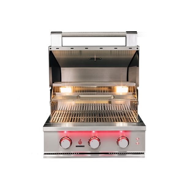 TrueFlame 25" 3 Burner Built-In Gas Grill TF25 outdoor kitchen empire