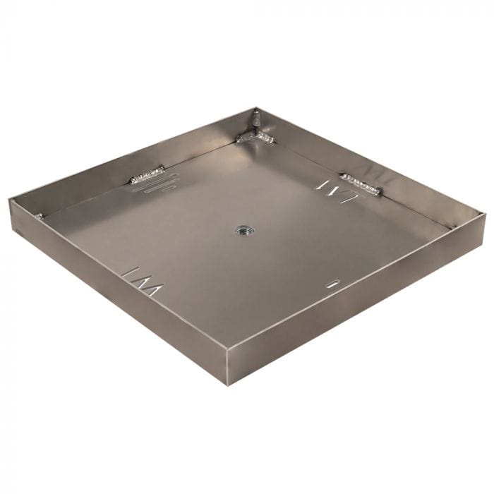 Warming Trends Square 48.01-59.99-inch Aluminum Fire Pit Burner Pan ALPAN4860S outdoor kitchen empire