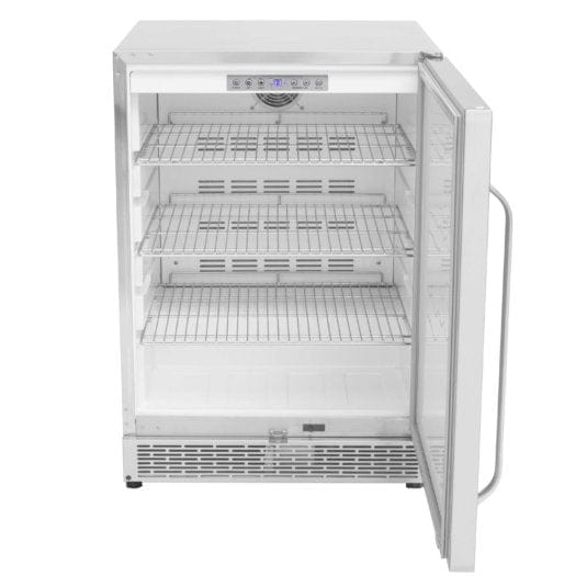 Whynter BOR-53024-SSW Built-in Outdoor 5.3 cu.ft. Beverage Refrigerator Cooler outdoor kitchen empire