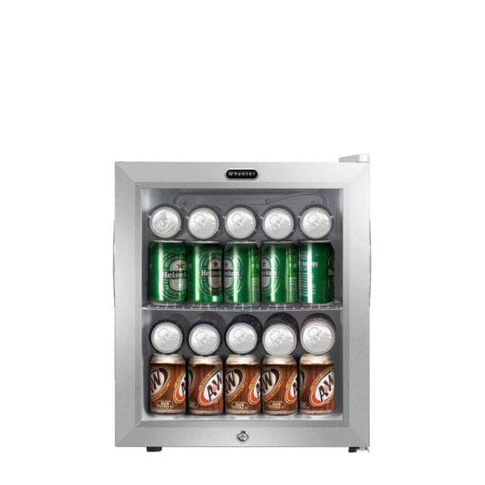 Whynter BR-062WS Beverage Refrigerator With Lock – Stainless Steel 62 Can Capacity outdoor kitchen empire