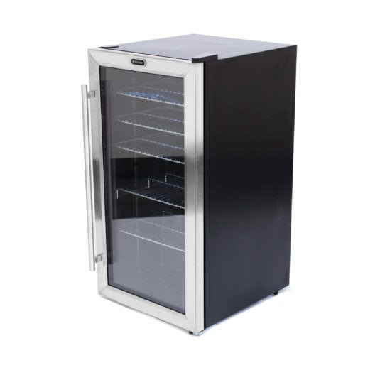 Whynter BR-130SB Beverage Refrigerator with Internal Fan – Stainless Steel 120 Can Capacity outdoor kitchen empire