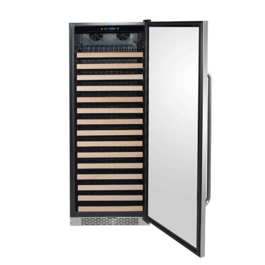 Whynter BWR-1662SD 166 Bottle Built-in Stainless Steel Compressor Wine Refrigerator outdoor kitchen empire