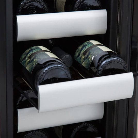 Whynter BWR-401DS Elite 40 Bottle Seamless Stainless Steel Door Dual Zone Built-in Wine Refrigerator outdoor kitchen empire