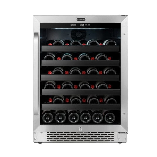 Whynter BWR-408SB 24 inch Built-In 46 Bottle Undercounter Stainless Steel Wine Refrigerator outdoor kitchen empire