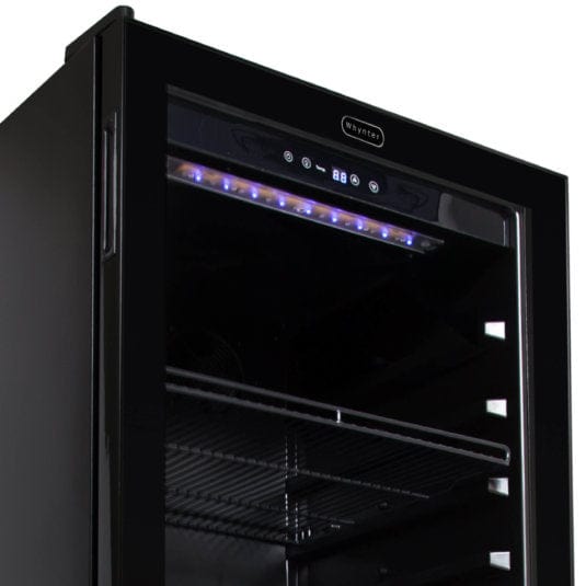 Whynter FWC-1201BB 124 Bottle Freestanding Wine Refrigerator outdoor kitchen empire