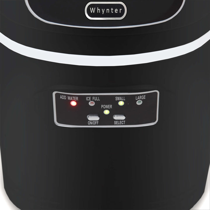 Whynter IMC-270MB Compact Portable Ice Maker 27 lb capacity – Metallic Black outdoor kitchen empire