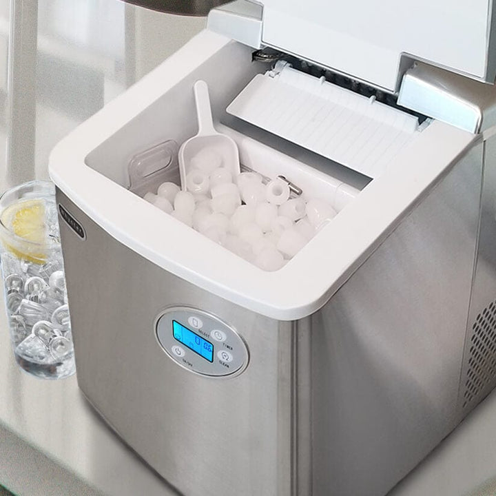 Whynter IMC-490SS 49 lb capacity Portable Table Top Ice Maker – Stainless Steel outdoor kitchen empire