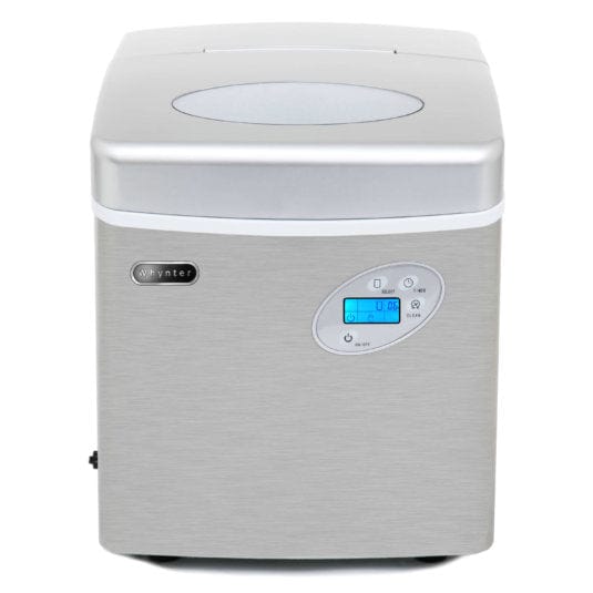 Whynter IMC-491DC Portable Ice Maker with 49lb Capacity Stainless Steel with Water Connection outdoor kitchen empire