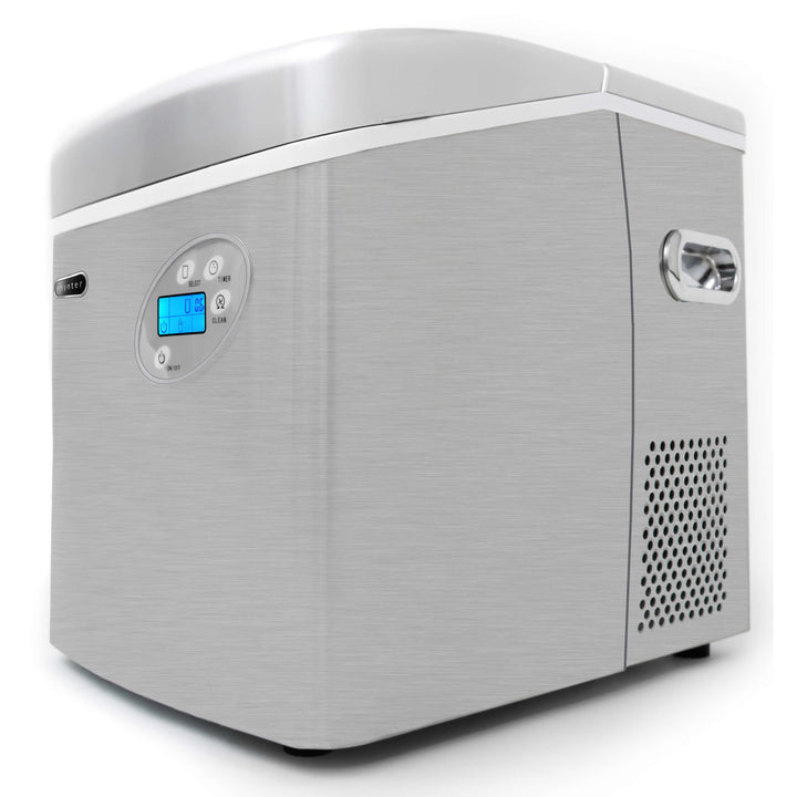 Whynter IMC-491DC Portable Ice Maker with 49lb Capacity Stainless Steel with Water Connection outdoor kitchen empire