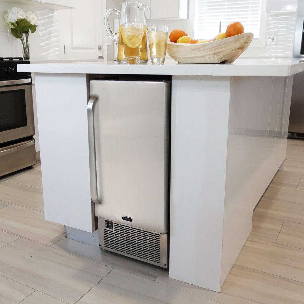 Whynter UIM-502SS/UIM-502SSa Energy Star Built-In/Freestanding Ice Maker outdoor kitchen empire