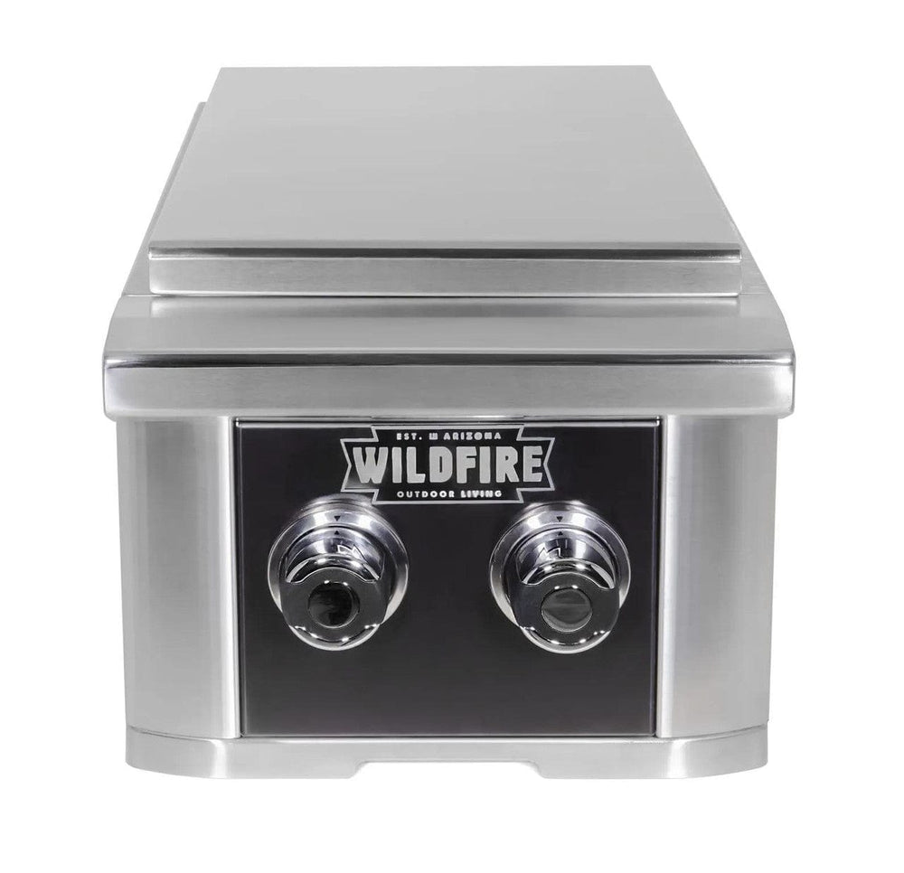 Wildfire Ranch Pro 14-inch Stainless Steel Double Side Burner WF-DBLSBRN-RH outdoor kitchen empire