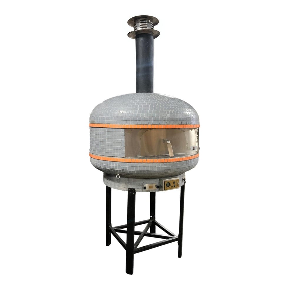 WPPO 40" Professional Lava Digital Controlled Wood Fired Oven with Convection Fan WKPM-D100 outdoor kitchen empire