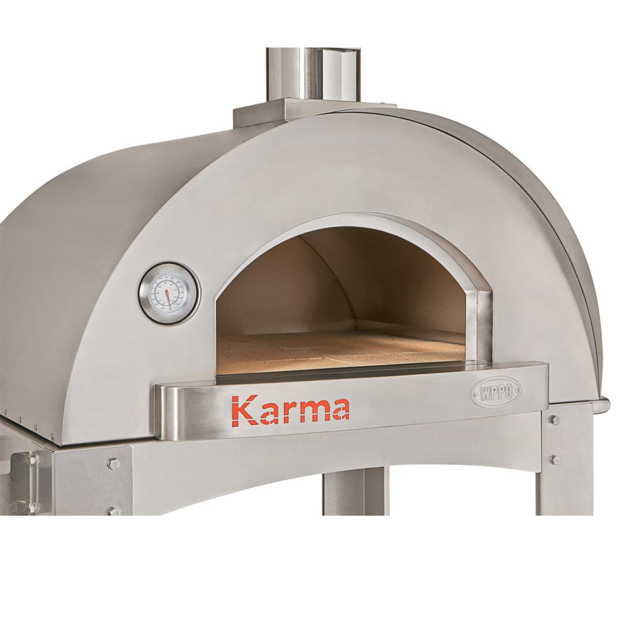 WPPO Karma 32 Wood Fired Pizza Oven WKK-02S-304SS outdoor kitchen empire